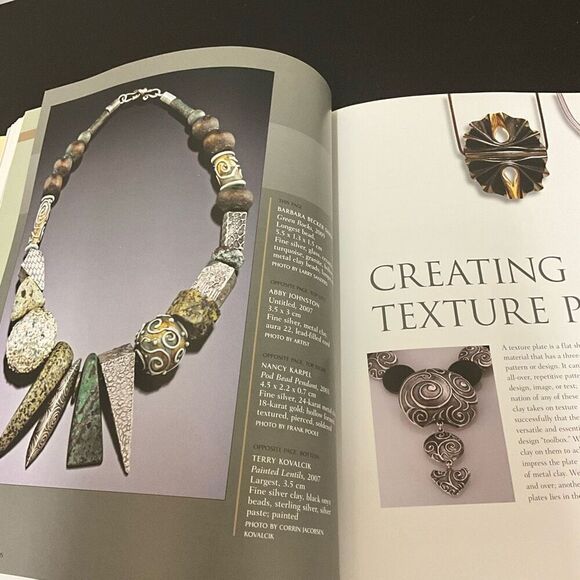 Barbara Becker Simon Metal Clay Beads Lark Jewelry Book - Picture 4 of 12